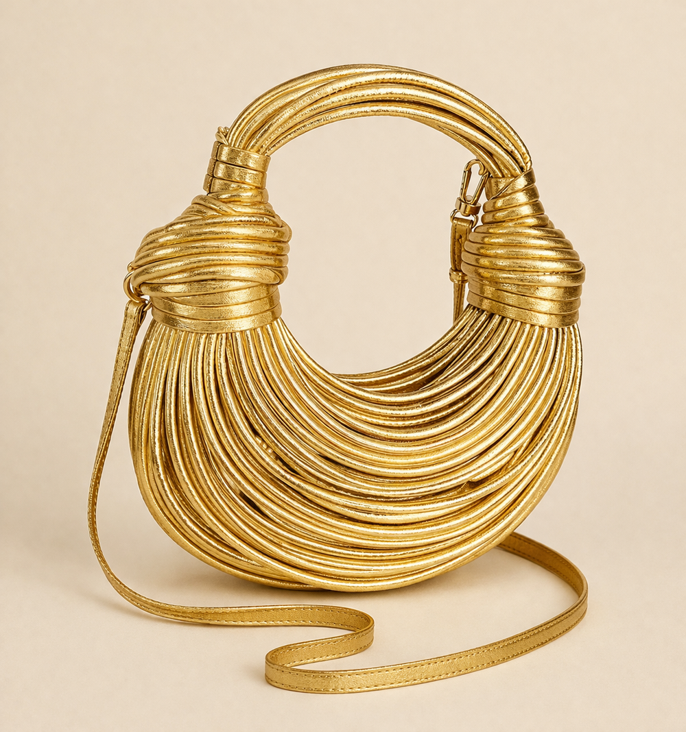 Gilded Halo Bag