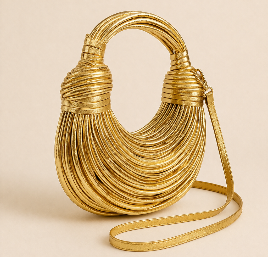Gilded Halo Bag