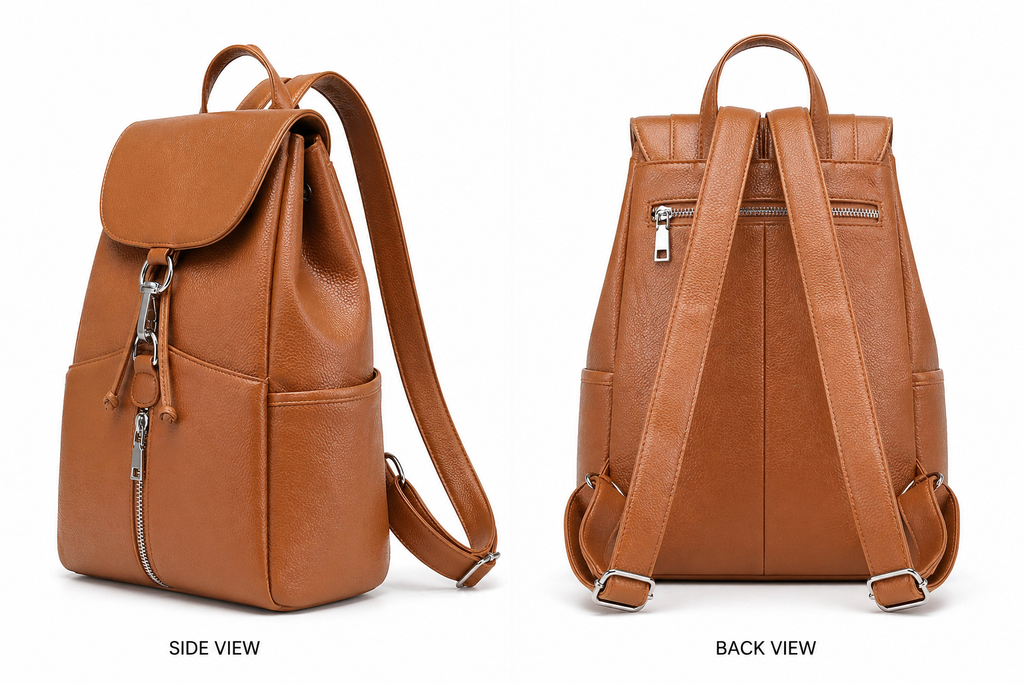 Caramel Luxe Everyday Backpack