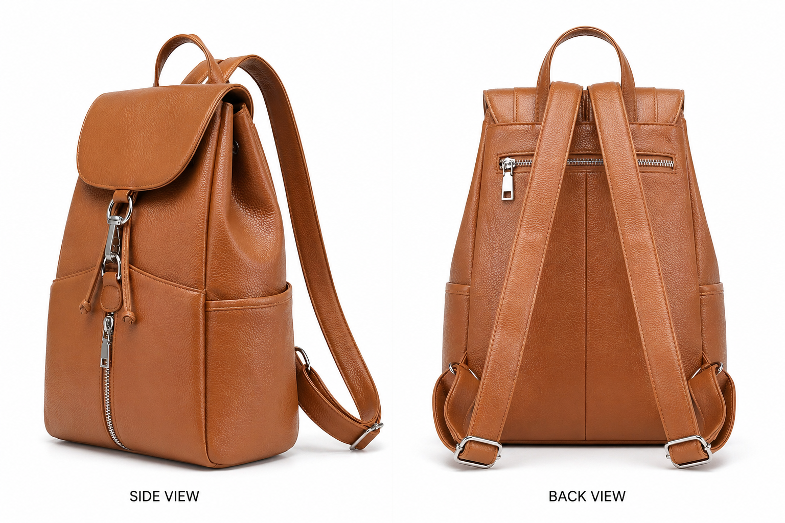 Caramel Luxe Everyday Backpack